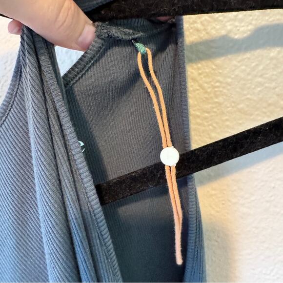 Quince Tencel Carbon Grey Jersey Maxi Dress Womens M NWOT Casual Basic Closet - Picture 7 of 10